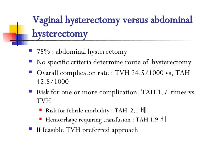 vaginal hysterectomy ppt Vaginal hysterectomy ppt
